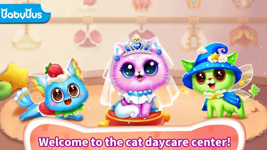 Little Panda: Baby Cat Daycare [MOD: Бесконечные деньги] - Скриншот 1