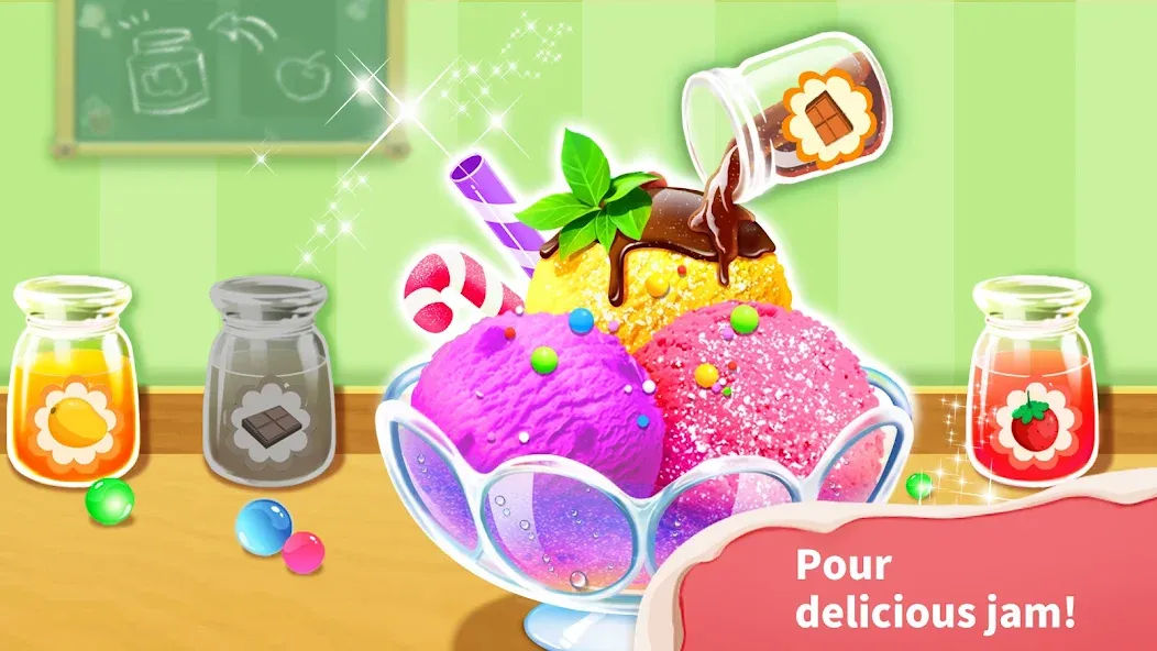 Baby Panda’s Ice Cream Shop [MOD: Все разблокировано] - Скриншот 2