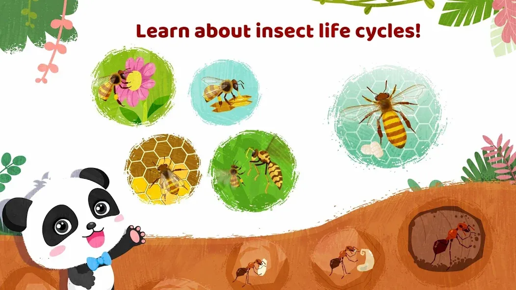 Little Panda's Insect World [MOD: Разблокировано] - Скриншот 4
