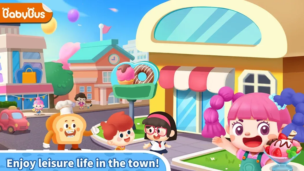 Little Panda's Town: Street [MOD: Много монет/Энергии] - Скриншот 1