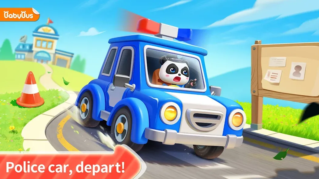 Little Panda Policeman [MOD: Все открыто] - Скриншот 1