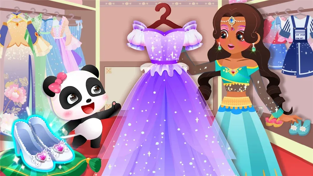 Little Panda: Princess Makeup [MOD: Бесконечные деньги] - Скриншот 4