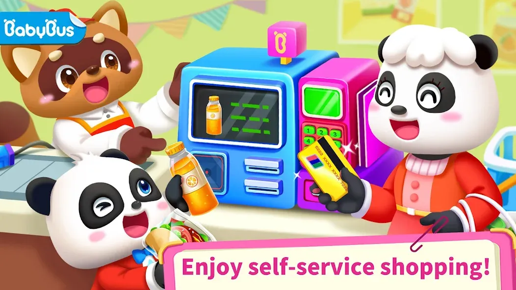 Baby Panda's Supermarket [MOD: Все открыто] - Скриншот 1