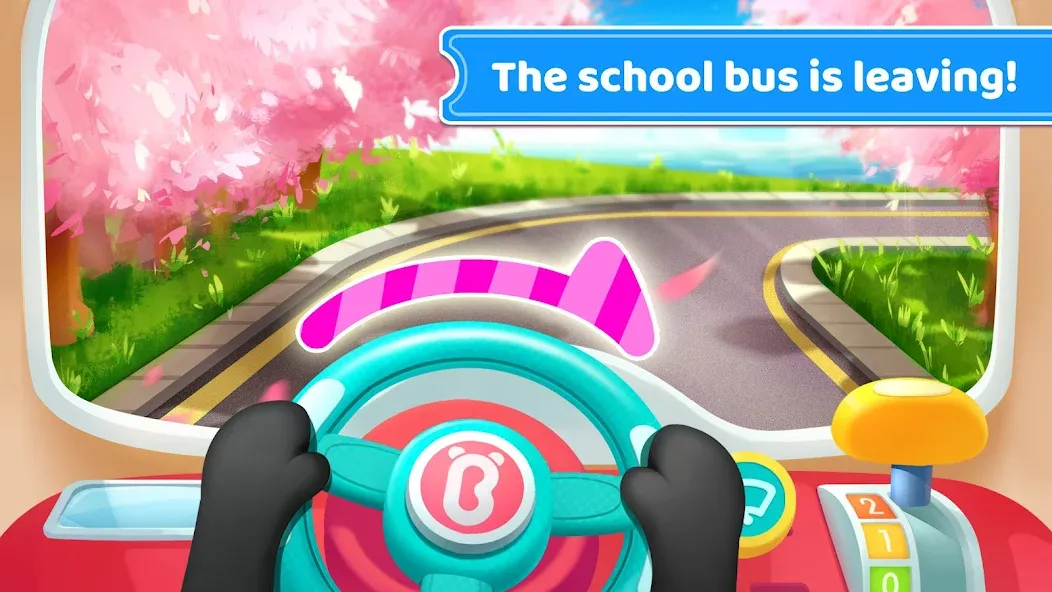 Baby Panda's School Bus [MOD: Mega Mod/Меню] - Скриншот 2