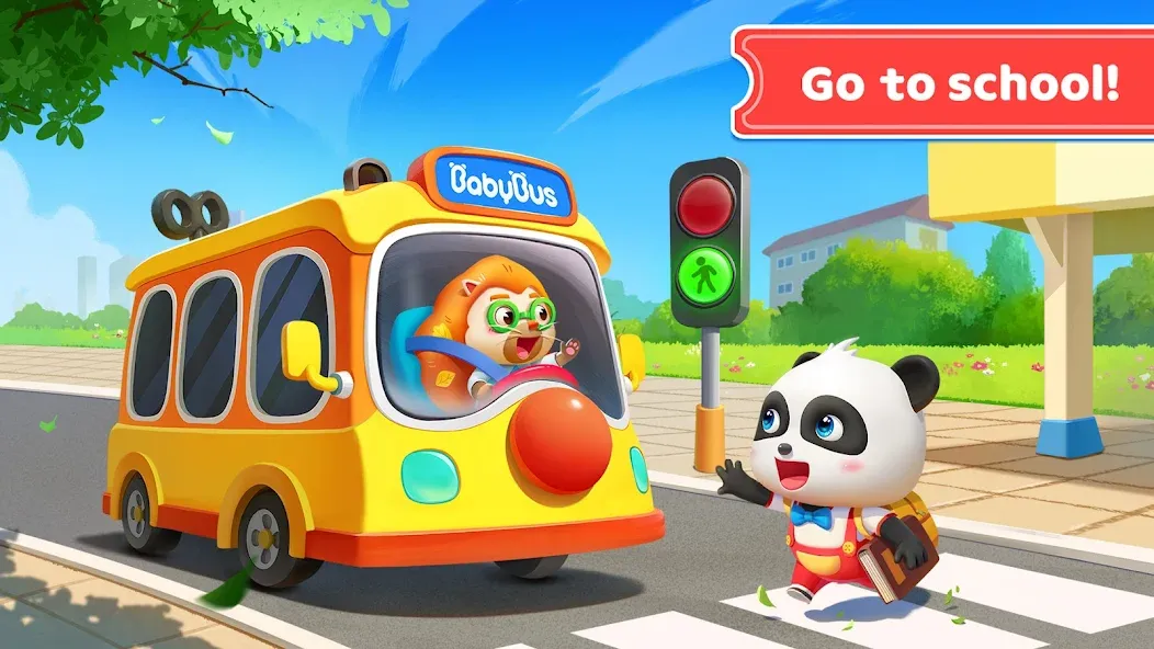 Baby Panda's School Bus [MOD: Mega Mod/Меню] - Скриншот 4