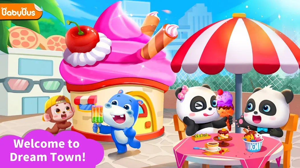 Little Panda’s Dream Town [MOD: Бесконечные деньги] - Скриншот 1