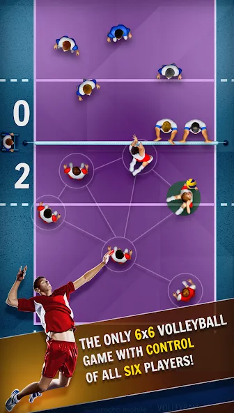 Volleyball Championship (Волейбольный чемпионат) [MOD: Все разблокировано] - Скриншот 4