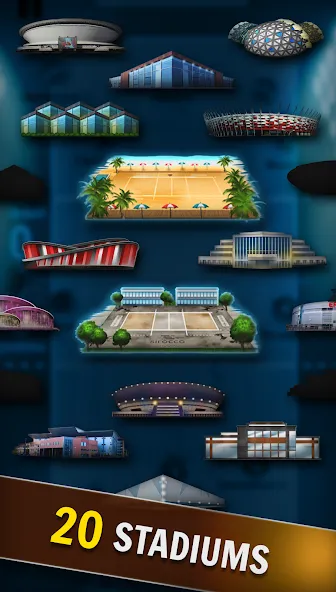 Volleyball Championship (Волейбольный чемпионат) [MOD: Все разблокировано] - Скриншот 5