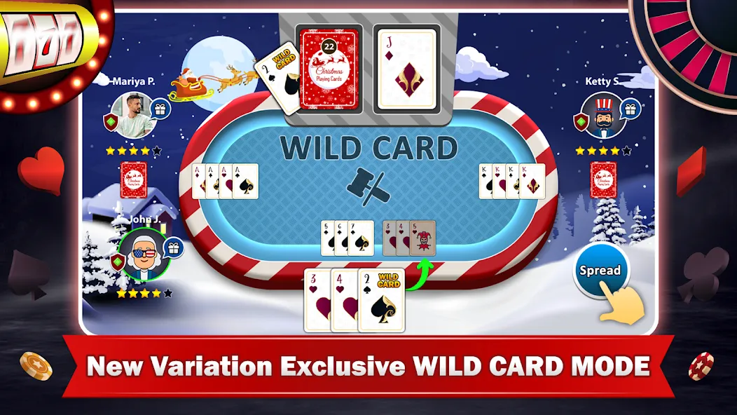 Tonk Multiplayer Card Game (Тонк многопользовательская карточная игра) [MOD: Мод Меню/Взлом] - Скриншот 4