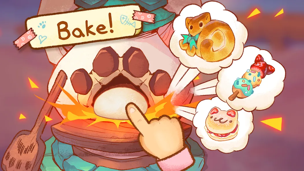 Campfire Cat Cafe (Кэмпфайр Кэт Кафе) [MOD: Разблокировано] - Скриншот 4