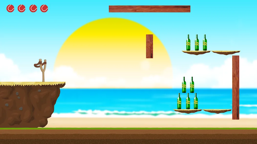 Hit Bottles Knock Down 2 [MOD: Много монет/Энергии] - Скриншот 4