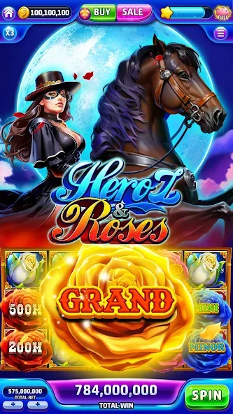 Jackpotland-Vegas Casino Slots (Джекпотлэнд) [MOD: Разблокировано] - Скриншот 1