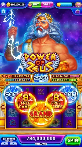 Jackpotland-Vegas Casino Slots (Джекпотлэнд) [MOD: Разблокировано] - Скриншот 2