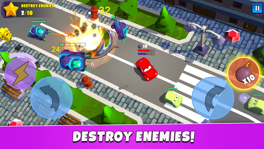 Car Eats Car 5 — Battle Arena (С тс Са 5) [MOD: Все разблокировано] - Скриншот 1