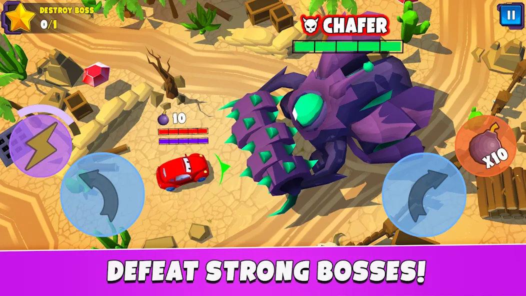 Car Eats Car 5 — Battle Arena (С тс Са 5) [MOD: Все разблокировано] - Скриншот 4