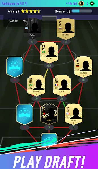 Pack Opener for FUT 21 (Пакопенер для  21) [MOD: Все открыто] - Скриншот 3