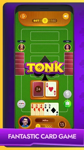 Tonk — Classic Card Game (Тонк) [MOD: Разблокировано] - Скриншот 1