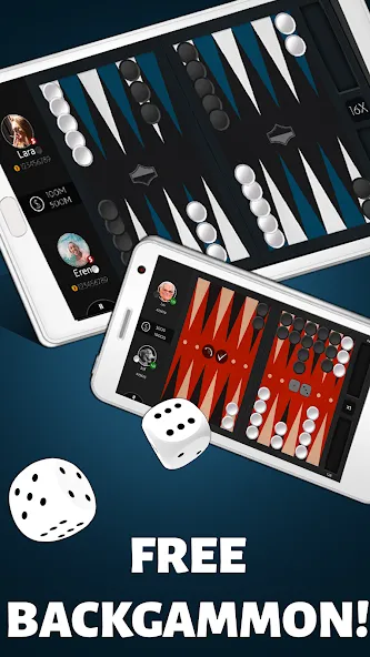Backgammon Offline [MOD: Мод Меню/Взлом] - Скриншот 2