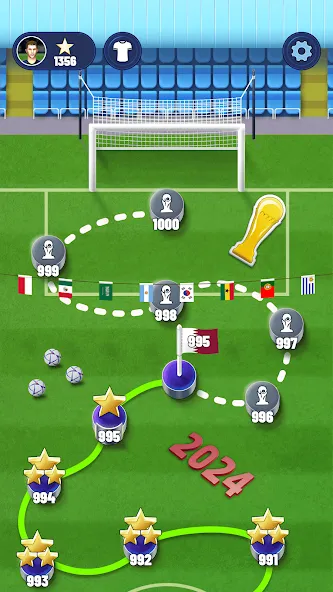 Soccer Superstar (Соккер упер Стар) [MOD: Бесконечные деньги] - Скриншот 4