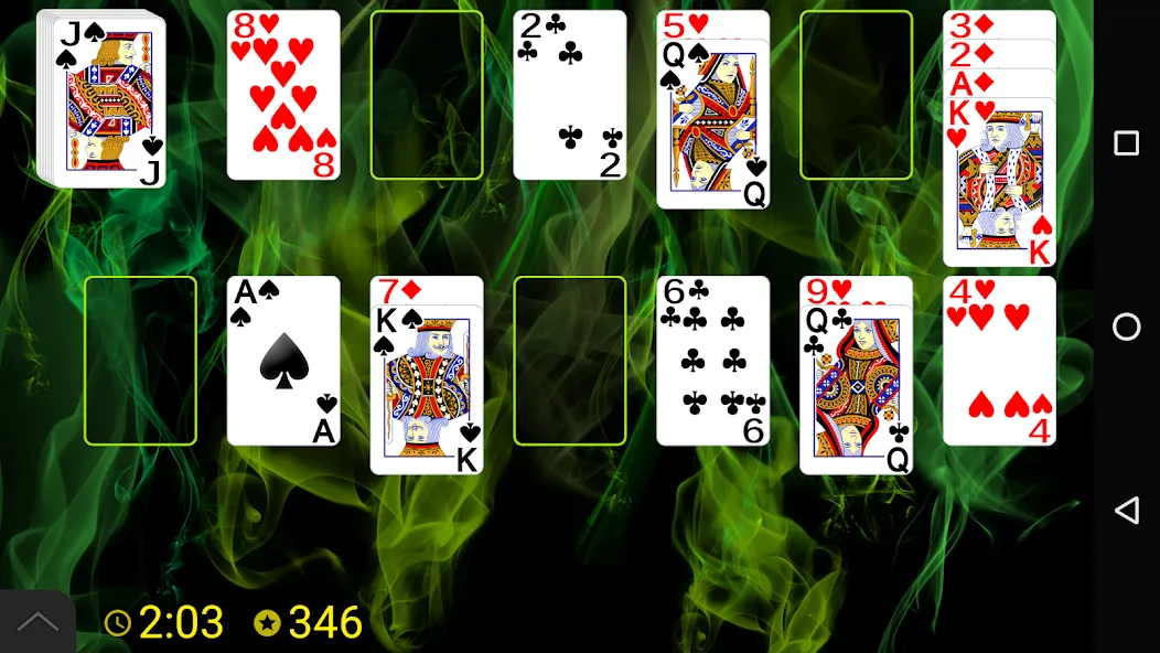 All In a Row Solitaire (Ол ин э Роу Солитер) [MOD: Много монет/Энергии] - Скриншот 1