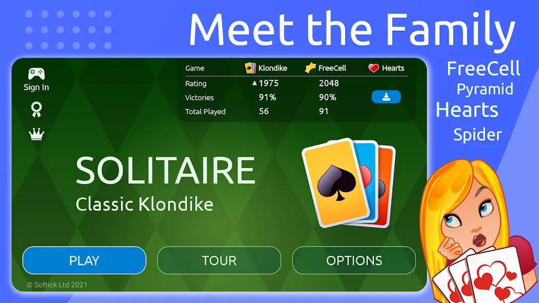 Solitaire [MOD: Все открыто] - Скриншот 2