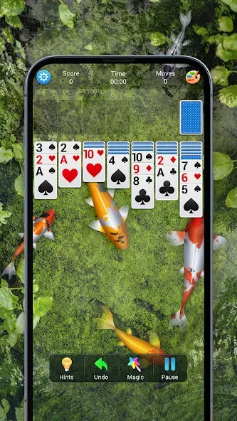 Solitaire, Klondike Card Games [MOD: Бесконечные деньги] - Скриншот 5
