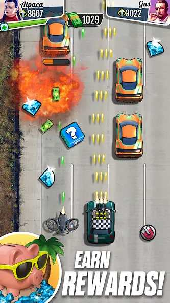 Fastlane: Road to Revenge (Фастлейн) [MOD: Бесконечные деньги] - Скриншот 2