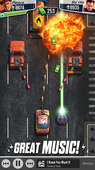 Fastlane: Road to Revenge (Фастлейн) [MOD: Бесконечные деньги] - Скриншот 5