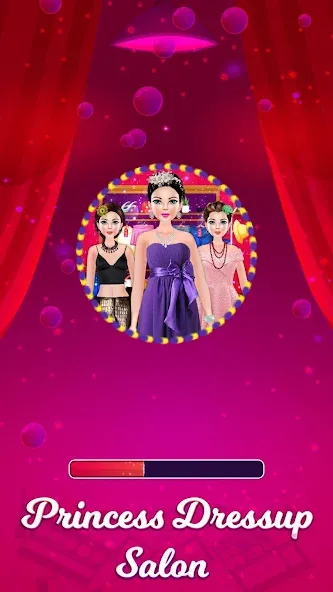 Princess Makeup Dressup Salon (Принцесса Мейкап Дрессап Салон) [MOD: Mega Mod/Меню] - Скриншот 1