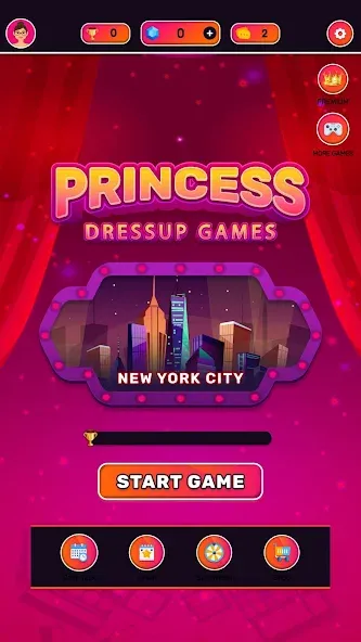 Princess Makeup Dressup Salon (Принцесса Мейкап Дрессап Салон) [MOD: Mega Mod/Меню] - Скриншот 2
