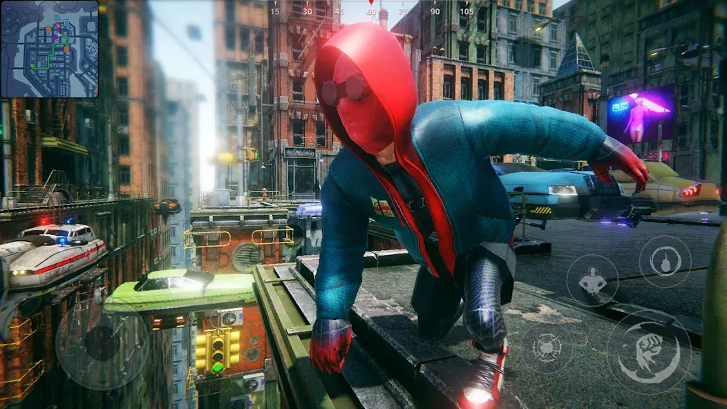 Super city Hero:Spider Game (Супер город Герой) [MOD: Меню/Много денег] - Скриншот 5