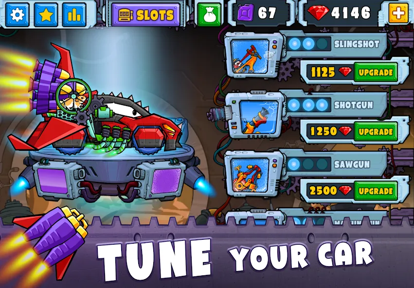 Car Eats Car 2 — Racing Game (Кар Еатс Кар 2) [MOD: Мод Меню/Взлом] - Скриншот 2