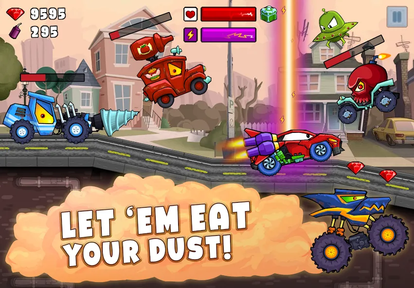 Car Eats Car 2 — Racing Game (Кар Еатс Кар 2) [MOD: Мод Меню/Взлом] - Скриншот 3