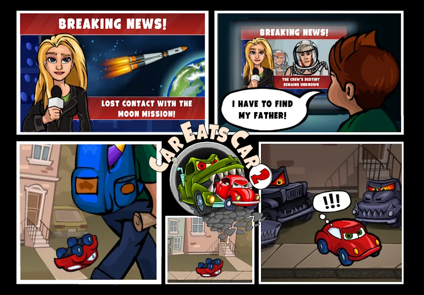Car Eats Car 2 — Racing Game (Кар Еатс Кар 2) [MOD: Мод Меню/Взлом] - Скриншот 4