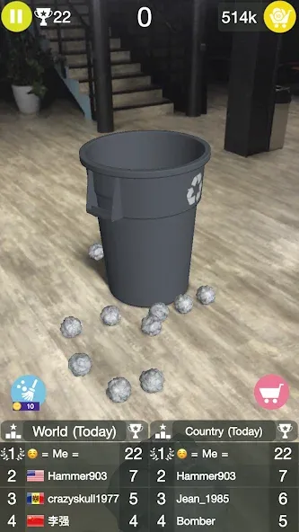 Paper Bin AR (Папер Бин) [MOD: Разблокировано] - Скриншот 2
