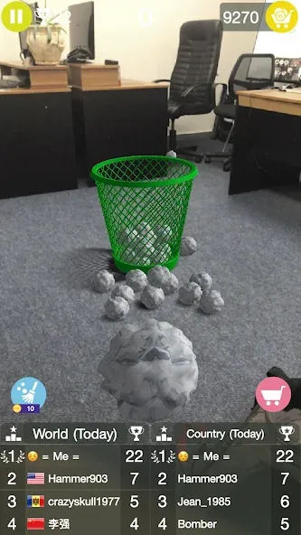 Paper Bin AR (Папер Бин) [MOD: Разблокировано] - Скриншот 3