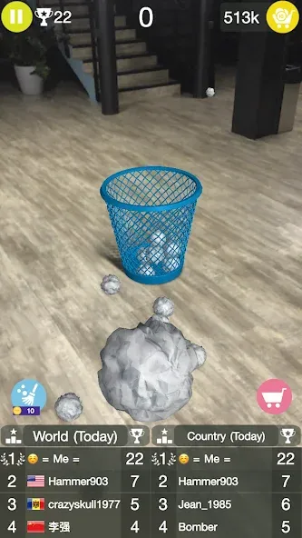 Paper Bin AR (Папер Бин) [MOD: Разблокировано] - Скриншот 4