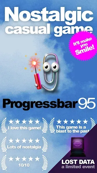 Progressbar95 — nostalgic game (Прогрессбар95) [MOD: Мод Меню/Взлом] - Скриншот 1