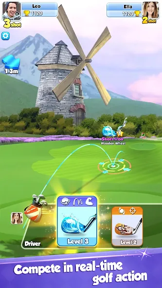 Golf Rival — Multiplayer Game (Гольф Ривал) [MOD: Много монет/Энергии] - Скриншот 2