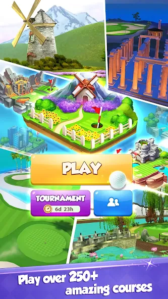 Golf Rival — Multiplayer Game (Гольф Ривал) [MOD: Много монет/Энергии] - Скриншот 4