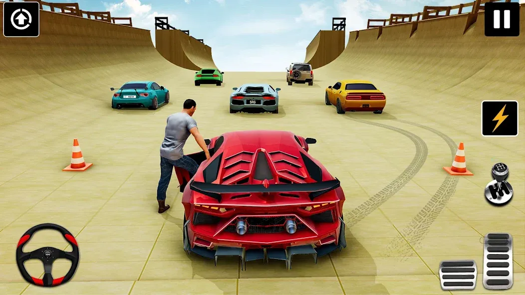 GT Car Stunt : Ramp Car Stunts (ДжиТи Кар Стант) [MOD: Premium/Unlocked] - Скриншот 5