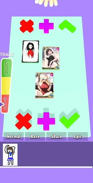 Card Run : Anime Evolution (Кард Рун) [MOD: Много монет/Энергии] - Скриншот 4