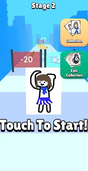 Card Run : Anime Evolution (Кард Рун) [MOD: Много монет/Энергии] - Скриншот 5