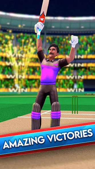 Stick Cricket Clash (тик Крикет Клаш) [MOD: Много монет/Энергии] - Скриншот 4