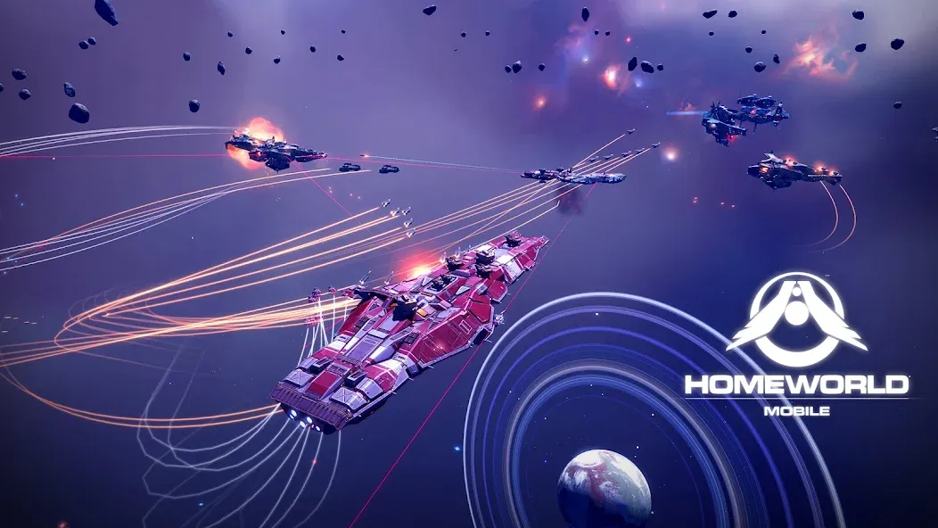 Homeworld Mobile: Sci-Fi MMO (Хоумворлд Мобаил) [MOD: Все разблокировано] - Скриншот 1