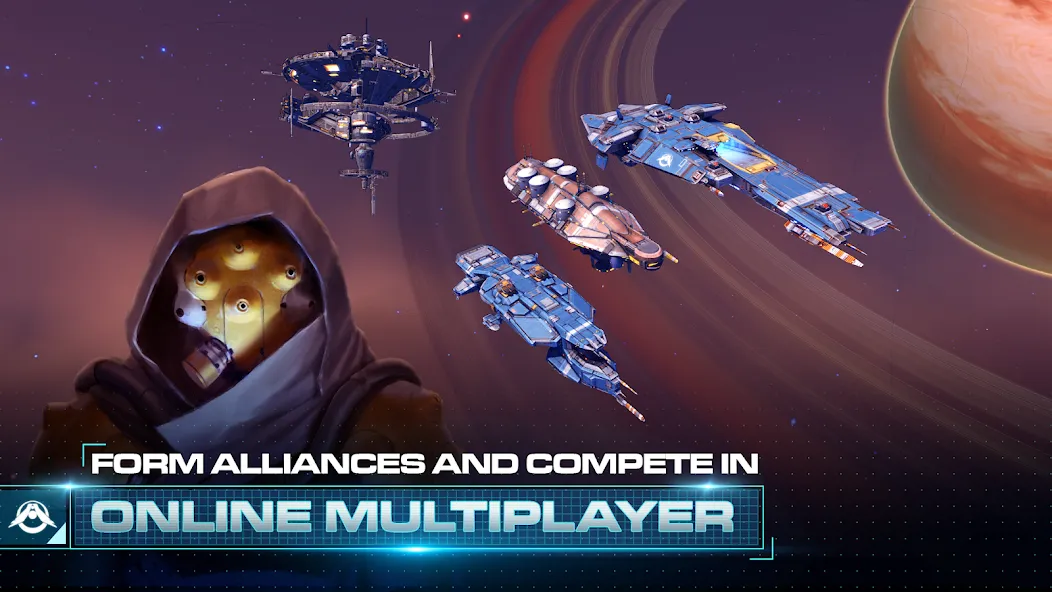 Homeworld Mobile: Sci-Fi MMO (Хоумворлд Мобаил) [MOD: Все разблокировано] - Скриншот 4