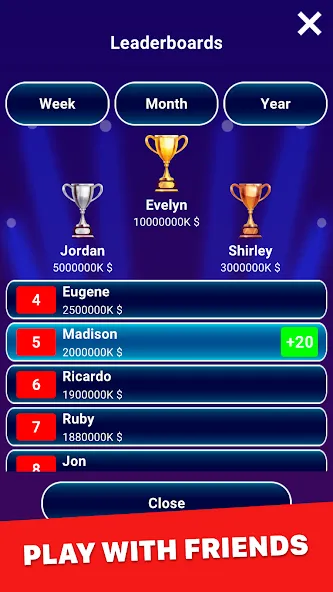 Millionaire 2024: Trivia Game [MOD: Все открыто] - Скриншот 5