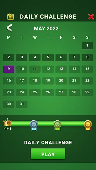 Solitaire: Classic Card Game [MOD: Много монет/Энергии] - Скриншот 2