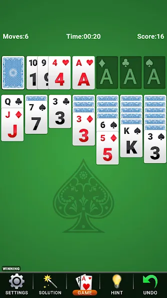 Solitaire: Classic Card Game [MOD: Много монет/Энергии] - Скриншот 3