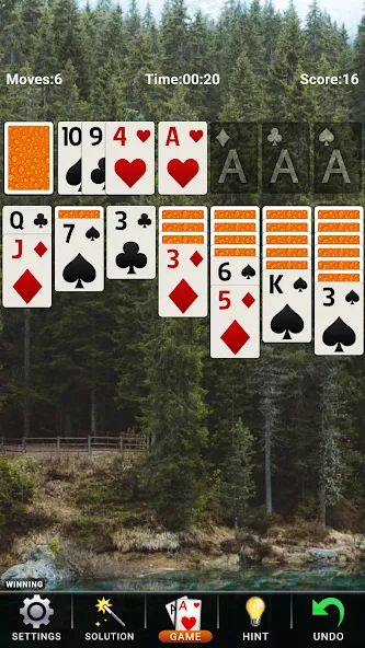 Solitaire: Classic Card Game [MOD: Много монет/Энергии] - Скриншот 4